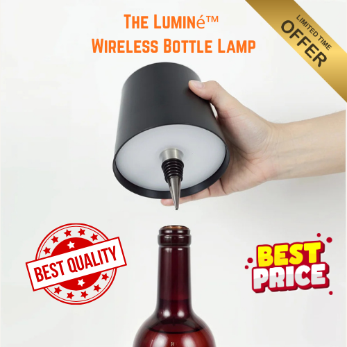 The Luminé™ - Wireless Bottle Lamp