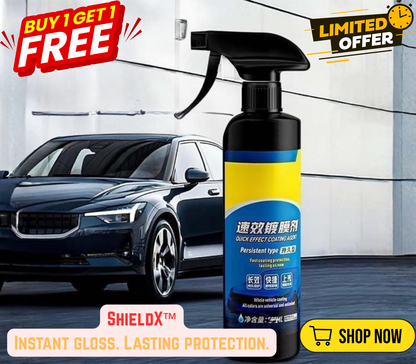 ShieldX™ - Instant gloss. Lasting protection.