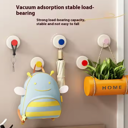 Gripza™ - Rotating Vacuum Hook (Pack of 4)