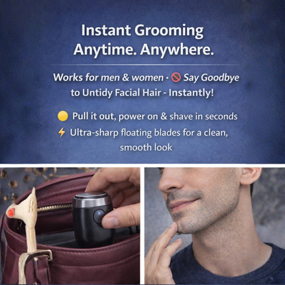 Trimzy™ - Pocket Precision Shaver