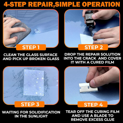 RapidCrack Fix™ - Restore Cracked Glass in Minutes