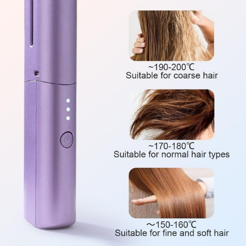 StyleGo™ Mini Cordless Hair Straightener - Smooth hair. Anytime.