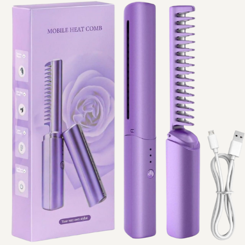 StyleGo™ Mini Cordless Hair Straightener - Smooth hair. Anytime.