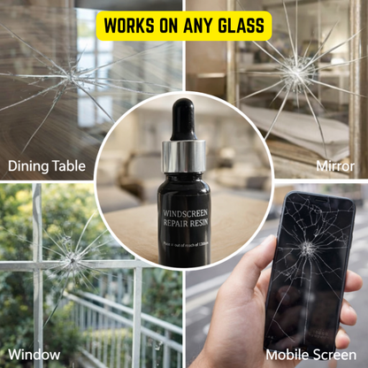 RapidCrack Fix™ - Restore Cracked Glass in Minutes