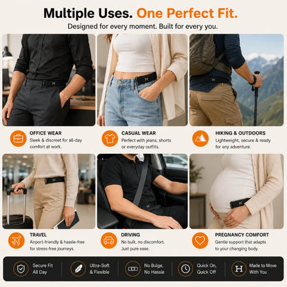 FREEFIT™ Buckeless Belt (Pack of 2)