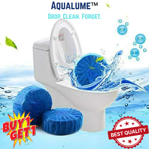 Aqualume™ - Drop. Clean. Forget.